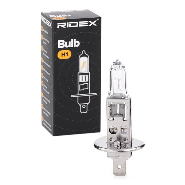 Ampoule H1 55W 3000K RIDEX 106B0006 12V (vendu à l'unité)